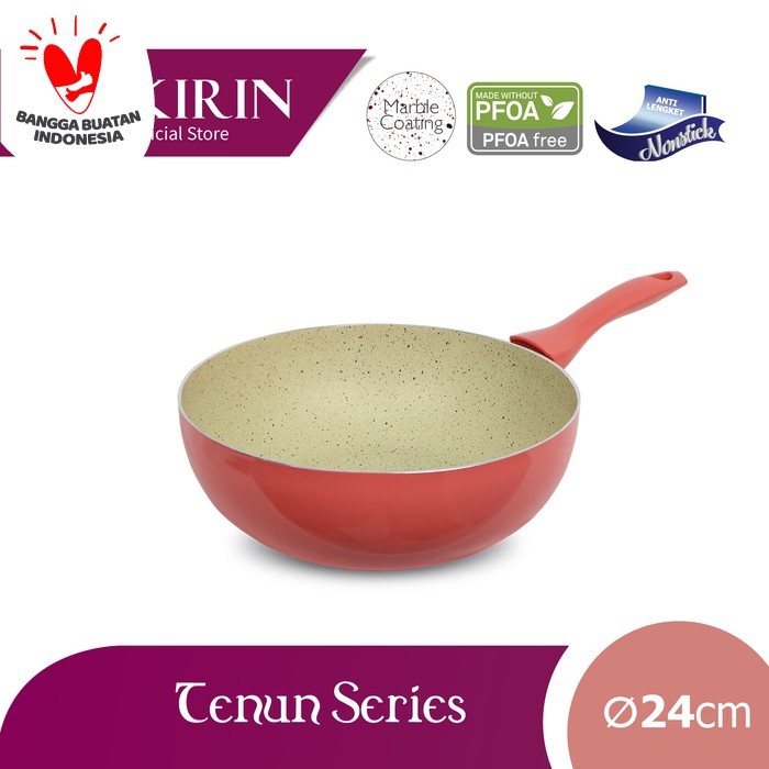 KIRIN FRYPAN DEEP TENUN 24 TEFLON CLASSIC 2.2MM