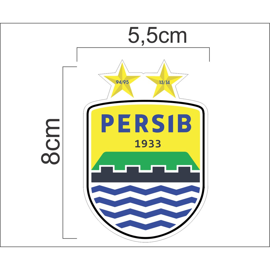 

Stiker printing logo persib