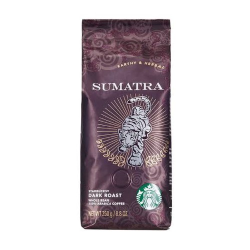 

KOPI STARBUCKS SUMATRA DARK ROAST WHOLE BEAN 250 GRAM