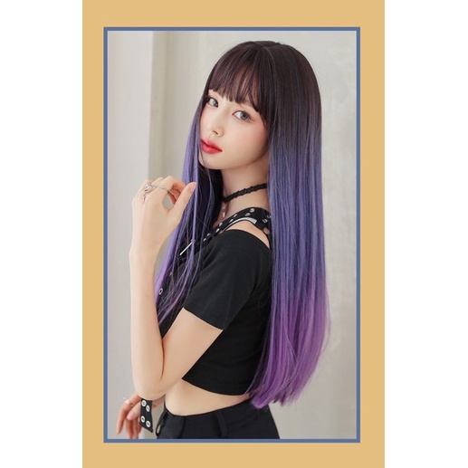 C0297 full wig korean style 70 cm