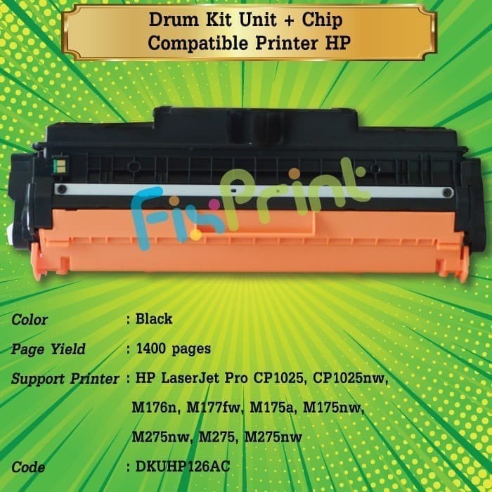 Drum Kit Unit + Chip Reset Drum XP CE314A 126A New Compatible Imaging Drum XP LaserJet CP1025 CP1025