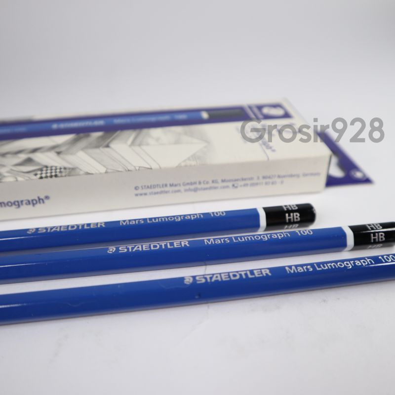 

(Per 12) Pencil / Pensil 2B Staedtler Lumograph / Pensil Komputer Ujian Original