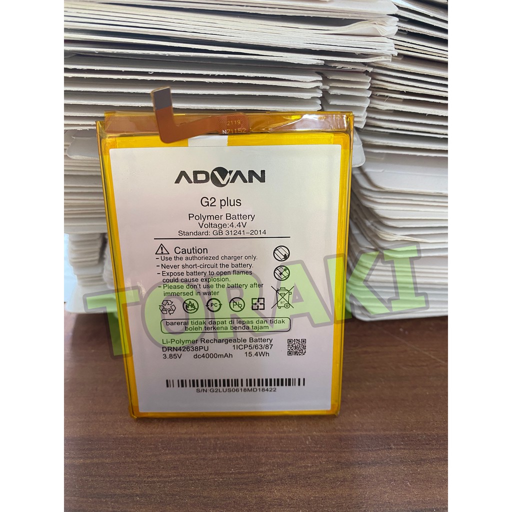 ADVAN G2 PLUS  - Batrai - [ COD  ] Baterai Batre Batere Batrei Battre Batrai ORIGINAL