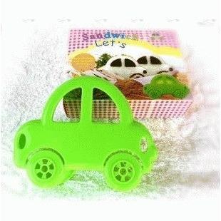 Cetakan Nasi dan Roti Tawar Bentuk Mobil - Cetakan Nasi Bekal Anak Kartun Sandwich Mold CAR Bento