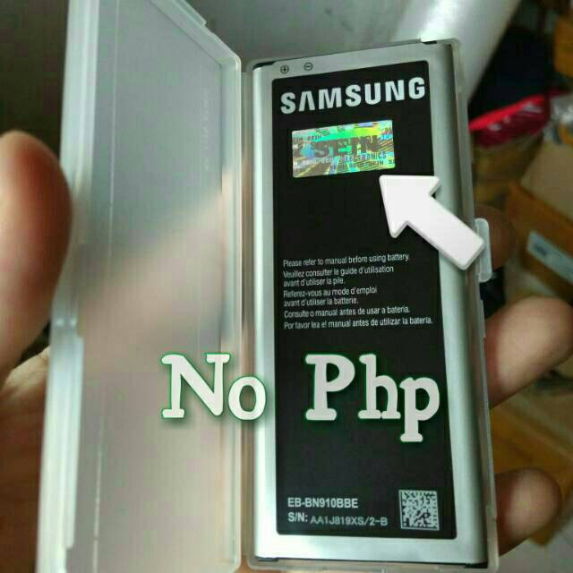 Batre Baterai Battery Samsung Galaxy Note 4 N910 Original 100 Shopee Indonesia