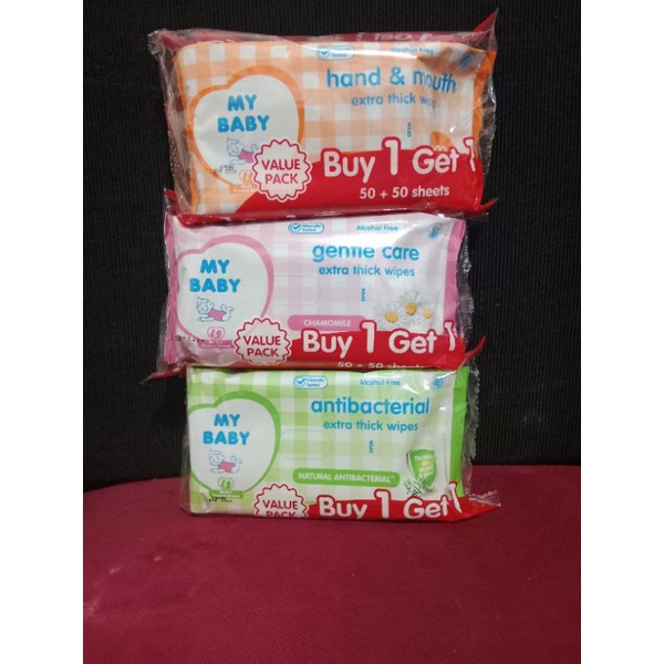 Tisue basah my baby BELI 1 GRATIS 1