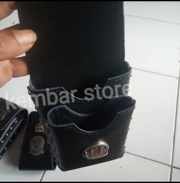 Dompet buat hp pria HADE kulit sapi asli cowok sarung hp