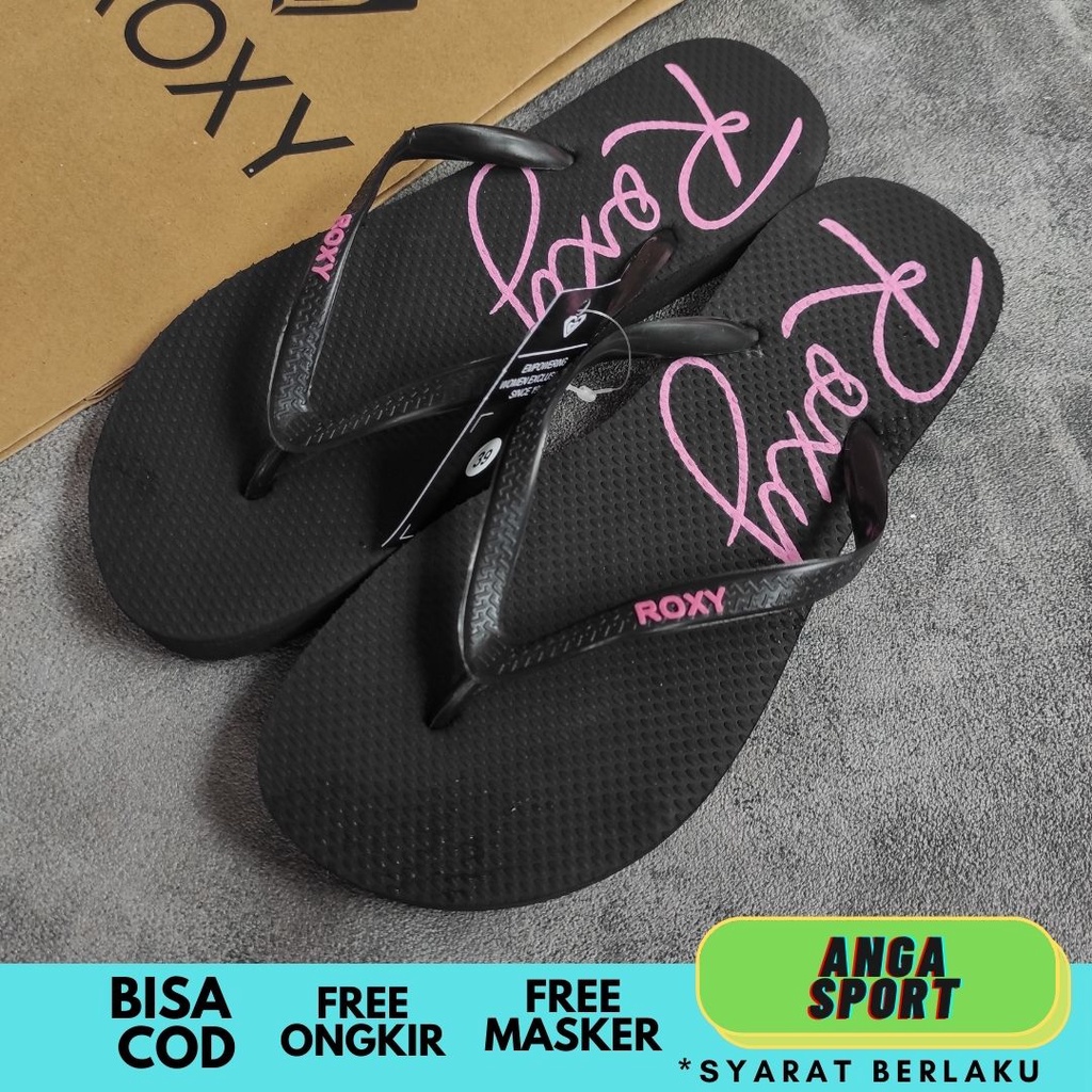 SANDAL JEPIT WANITA ROXY PREMIUM / SENDAL PANTAI JEPIT REMAJA SURFING KEREN / SENDAL DISTRO RUMAHAN CASUAL SANTAI