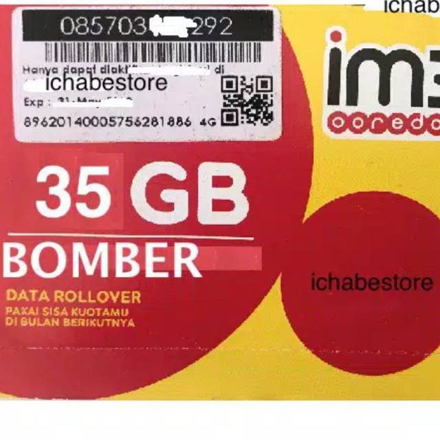 Perdana Indosat 35 Gb