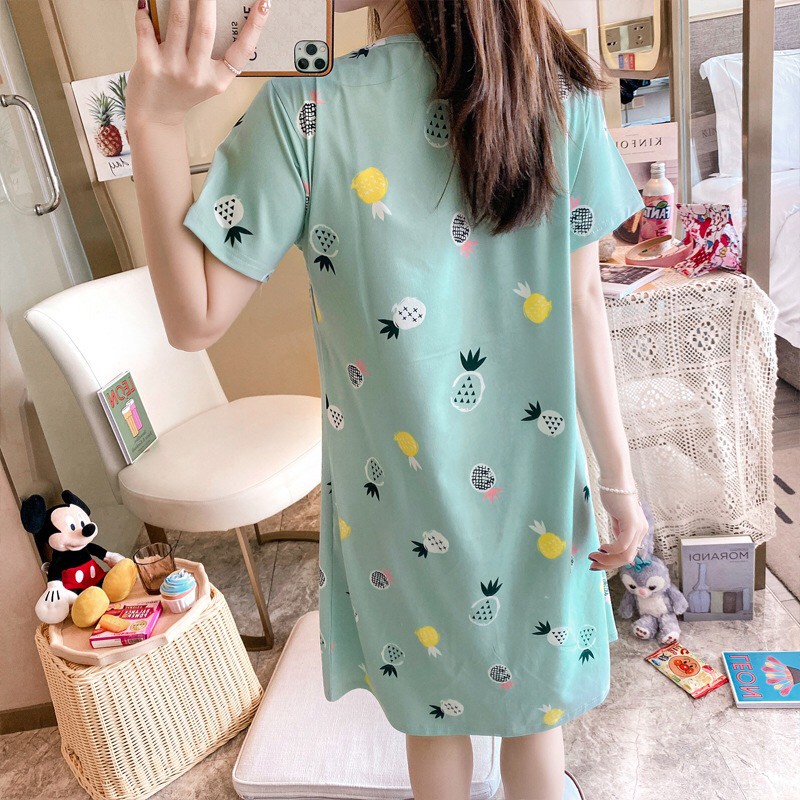 BAJU TIDUR MENYUSUI PIYAMA NURSING HOME WEAR BUSUI DASTER DRESS BUSUI 22