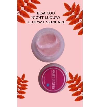 READY GAN BISA COD TERLARIS SE ULTHYME SKINCARE CREAM MALAM FARMASI( BLENDING LUXURY ACNE SUPERWHITE
