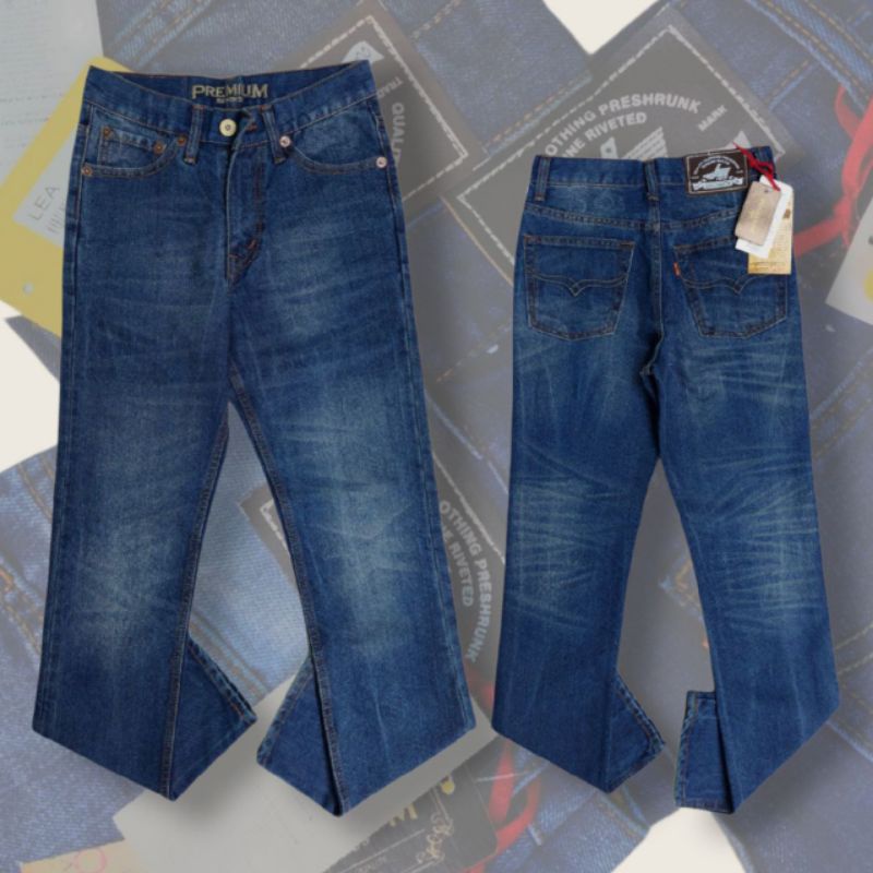 celana denim selvedge accent / original DLC 063 slimfit / celana jeans pria slim fit terbaru........