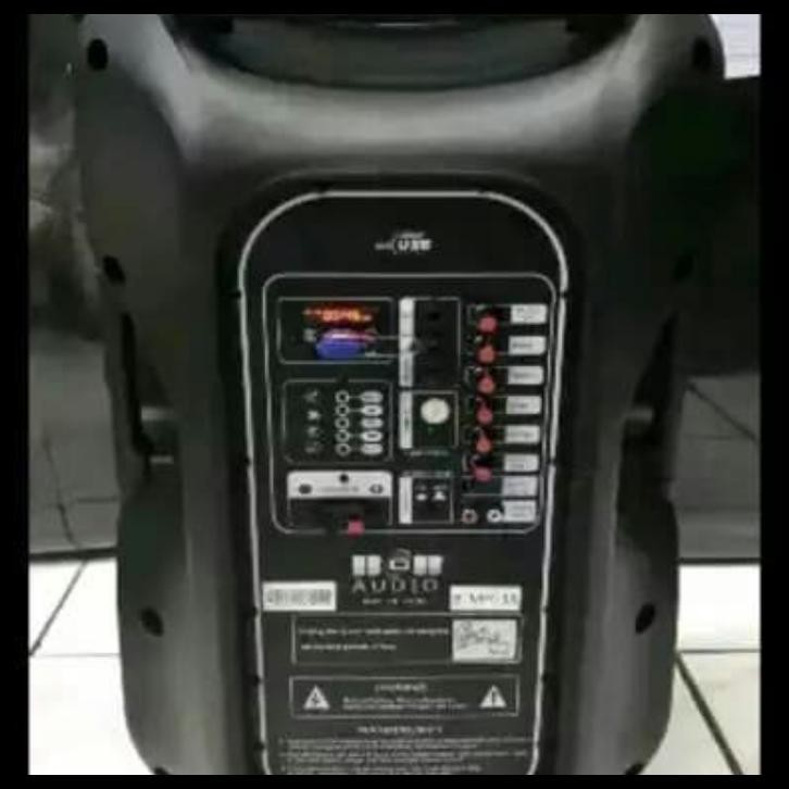 Speaker Meeting 12 Inch Bob Audio BMU Bluetooth Profesional