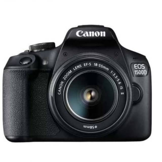 Kamera dslr canon eos 1500D kit lensa 18-55 is II