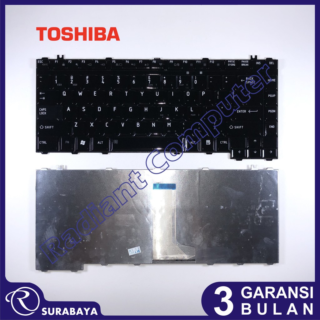 Keyboard Toshiba Satellite A205 A215 A305 L305 L310 M205 M305 GLOSSY