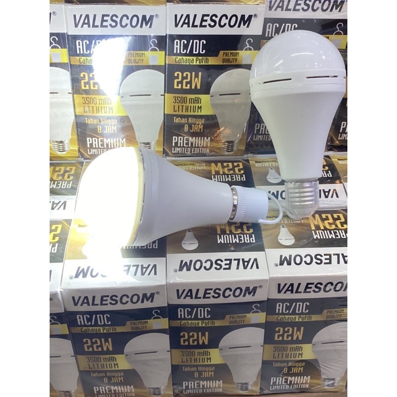 LAMPU SURYA EMERGENCY LED AC/DC 22w Lampu Ajaib TAHAN 8JAM VALESCOM// Lampu Emergency LED Ajaib 22w