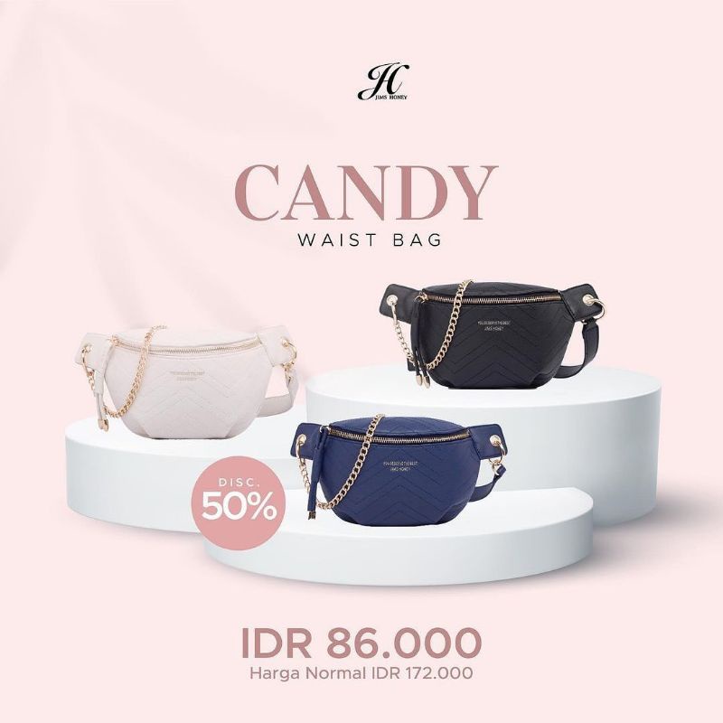 CANDY WAIST BAG - JIMSHONEY MARTAPURA