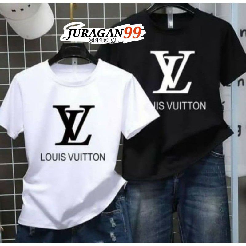 100% Cotton Combed 30s KAOS BRANDED / KAOS LOUIS VUITTON / KAOS BRANDED ORIGINAL KAOS UNISEX