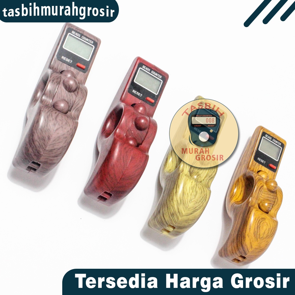 Tasbih Digital Kayu Tasel