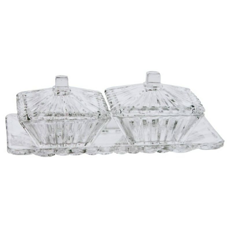 Toples Permen Satu Set Dengan Tray Krishome