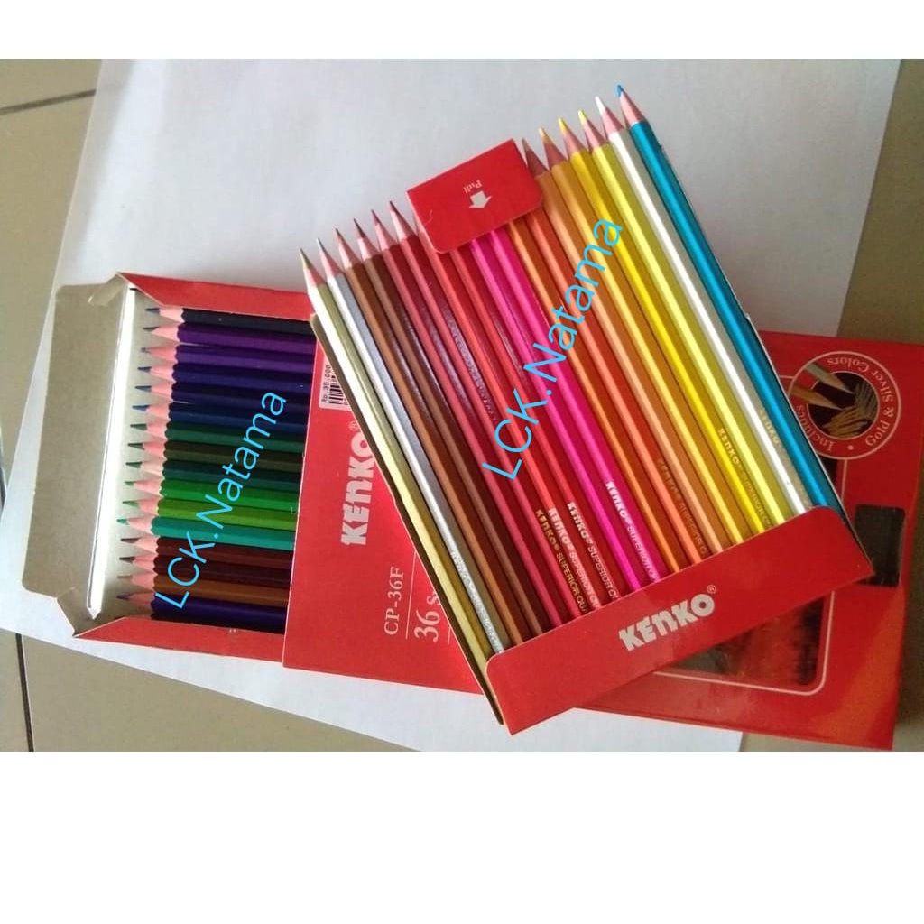 

KENKO Color Pencils CP-36F - Pensil warna 36 warna