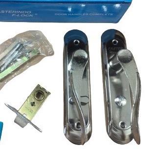 KUNCI PINTU KAMAR MANDI/GAGANG PINTU SET/DOOR LOCK/GAGANG KUNCI PINTU KAMAR MANDI BATHROOM DOOR