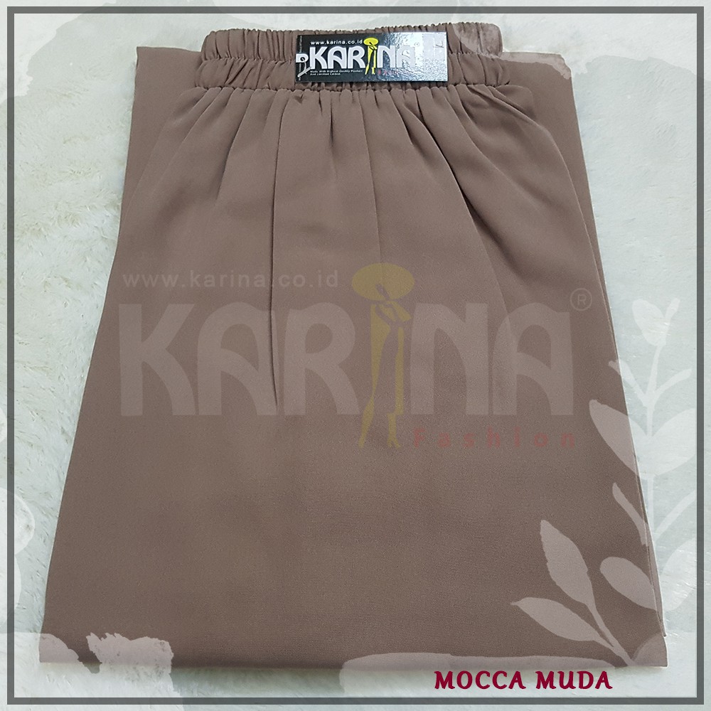 Rok Kerja Panjang Wolfis Wolvis Wolpeach Polos Premium Grade A Full Karet Pinggang KaRINA TERMURAH