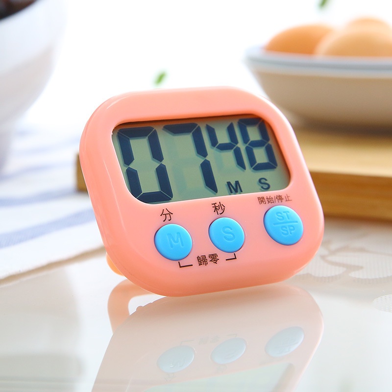 Timer Digital Magnetik Dengan Layar Lcd Untuk Memasak