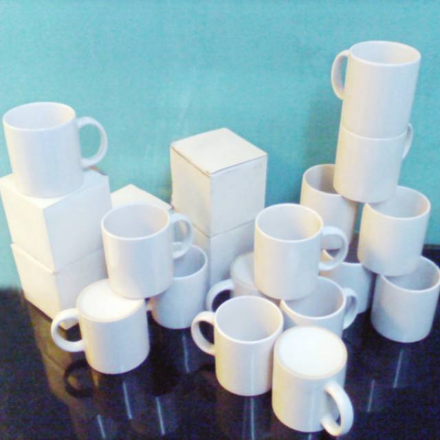 Mug Polos Coating Print Sublime