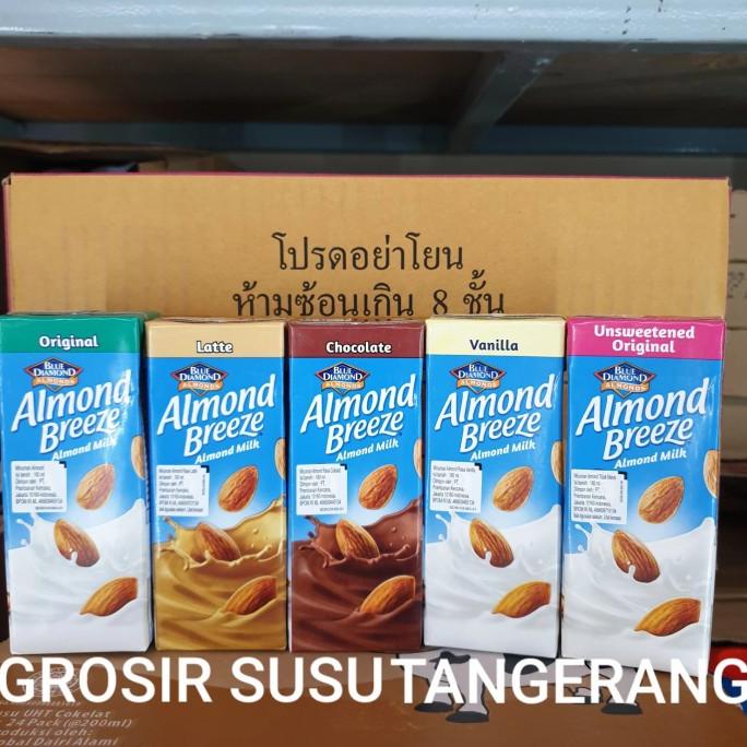 

BISA COD Susu Almond Breeze 180ml grosir 1 karton - Unsweetened