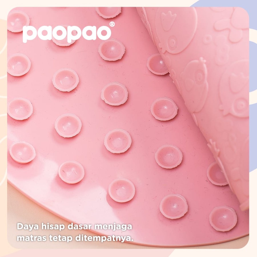 PAO PAO Non Slip Silicone Bath Mat