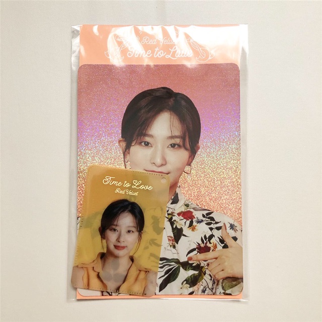 [READY] RED VELVET HOLOGRAM CARD HOLDER SET - Time To Love (Seulgi Ver)