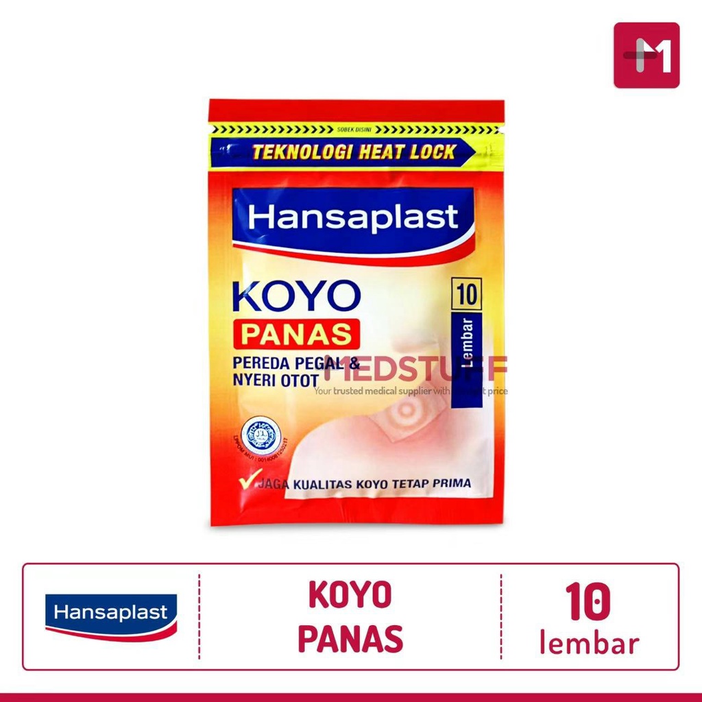 Hansaplast Koyo Resealable Koyo Pereda Pegal dan Nyeri Otot