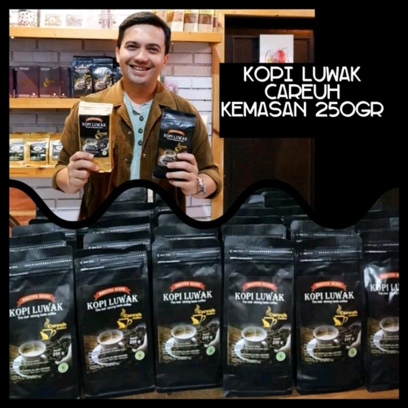 

KOPI LUWAK CAREUH KEMASAN 250GRAM
