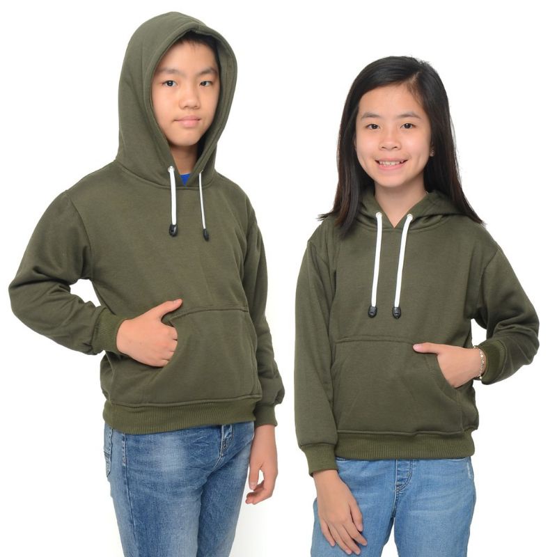 (HOODIE KIDS) HOODIE ZIPPER POLOS ANAK FLEECE 5-12 TH // HOODIE ANAK FLEECE