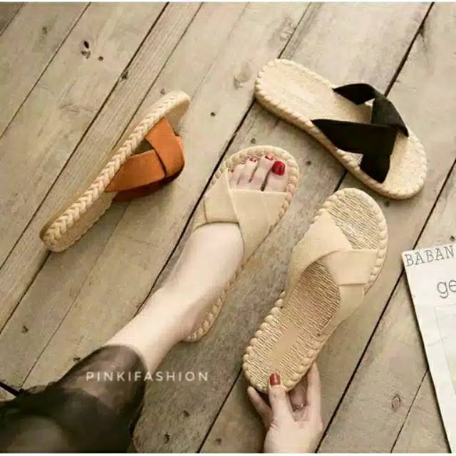 sandal Suede new