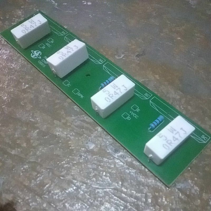 PCB Panel Final Untuk 2 Set TR Final