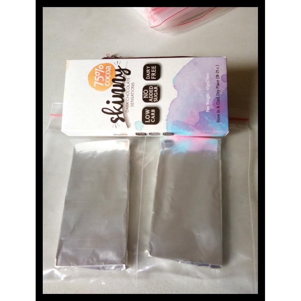 

TERLARIS! SKINNY Coklat low carbo/ ketofy / isi 2 bar @45gram