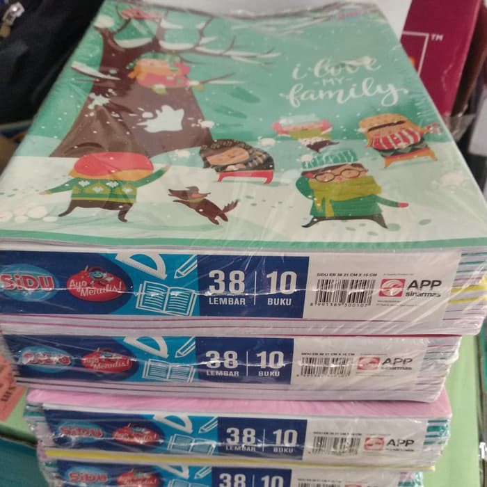 

Buku Tulis 38 Merk Sinar Dunia