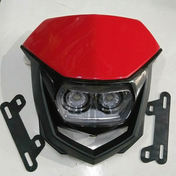 LAMPU DEPAN LED KLX150 SUPERMOTO