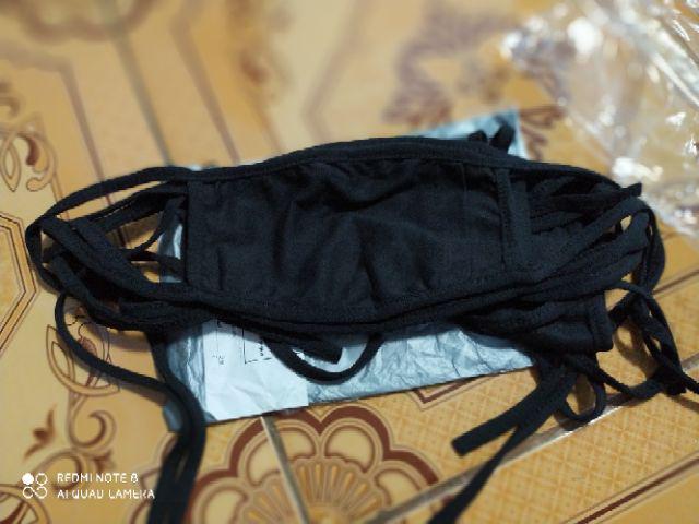 Masker Kain Bisa Diisi Tisu / Masker Kain 3 Lapis Dengan Tisu Filter