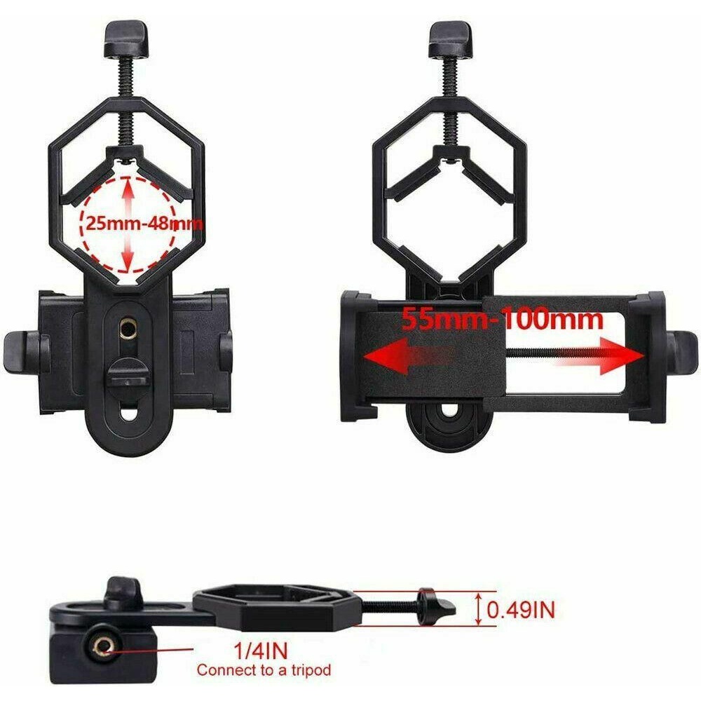 Holder Teropong Universal Holder Handphone untuk Teropong Binocular Monocular Telescope