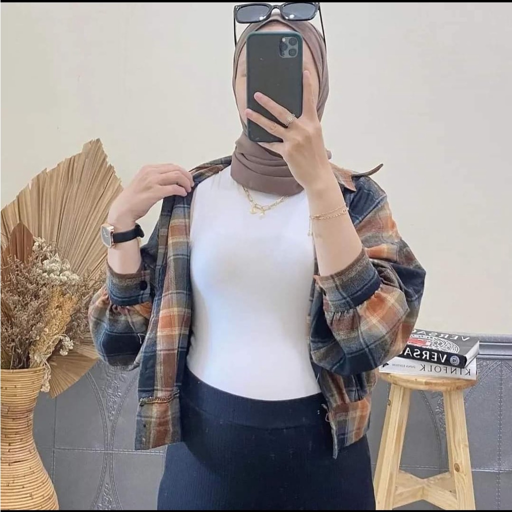 manset yukensi tanpa lengan / baju  Manset Wanita / manset lekbong / Inner Manset Basic Kutung