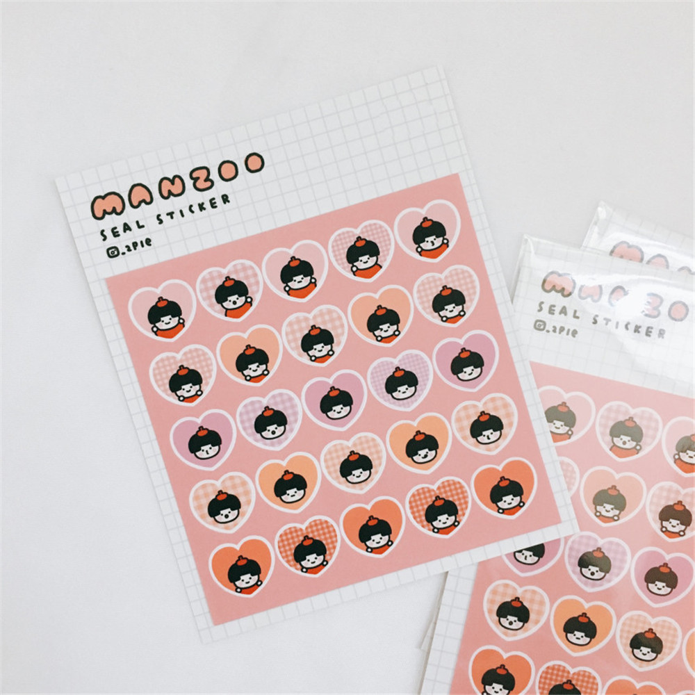 【TERSEDIA &amp; COD】Stiker Motif Emoji Anti Air Untuk Dekorasi Diy