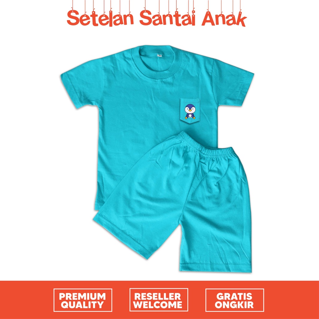 [SETELAN] Setelan Anak Santai Unisex Animal Collection Full Color Cotton Combed 30s Premium Quality Sablon Digital