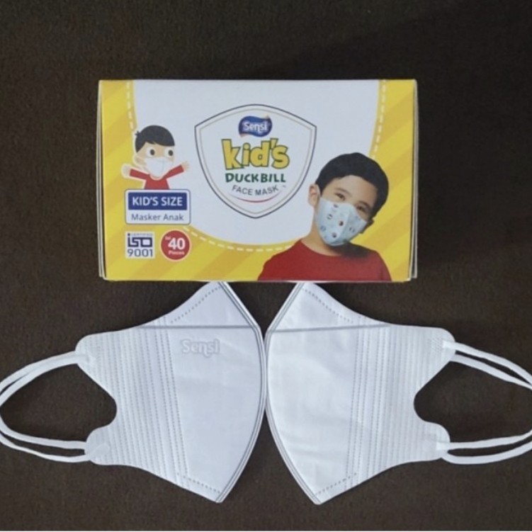 Sensi Masker Wajah Duckbill KOTAK