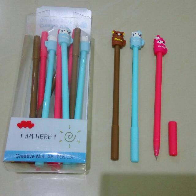 

Pulpen My Melody Mix Hello Kitty Mix Rilakuma 3 karakter