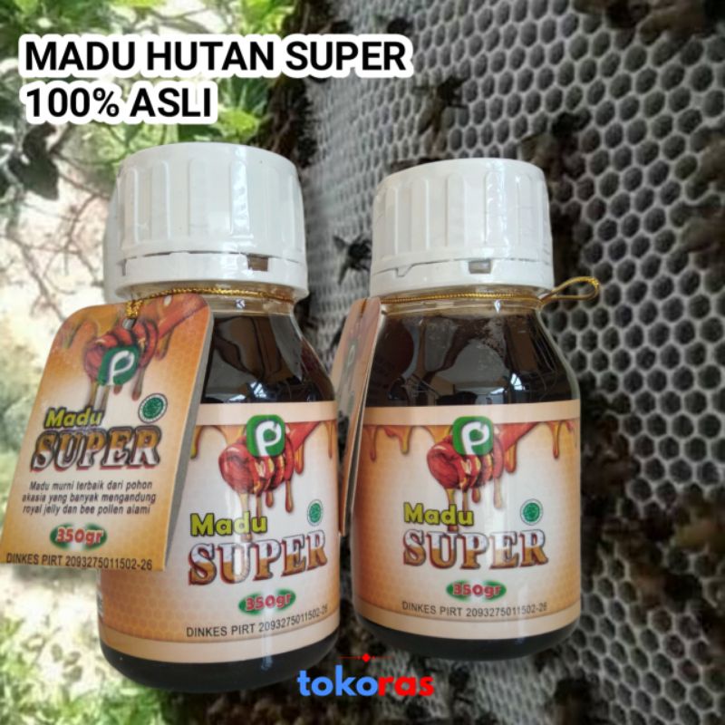 

Madu Hutan Super 100% Asli Nektar Akasia Carpa 350gram