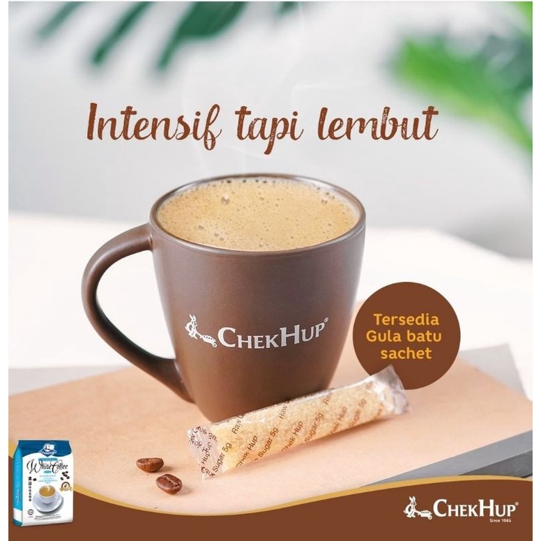 Chek Check Hup Chekhup White Coffee Ipoh Rich Kopi 3 in 1 / White Coffee 2 in 1 / Teh Tarik / Coklat Kokoo Instant Halal