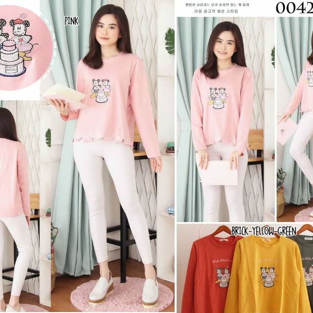 Sweater Baju Remaja Baju Perempuan Kaos Shopee Indonesia